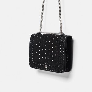 Amazing new with tag , black shoulder purse.